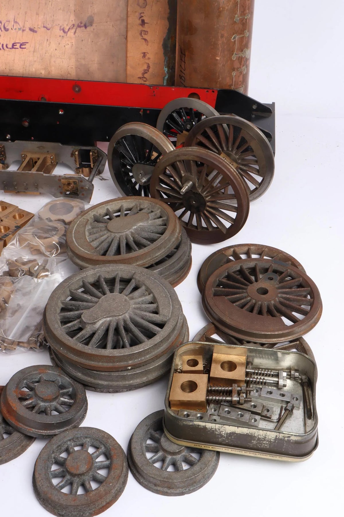 3 1/2 inch gauge Stanier 2-6-4T castings & boiler kit