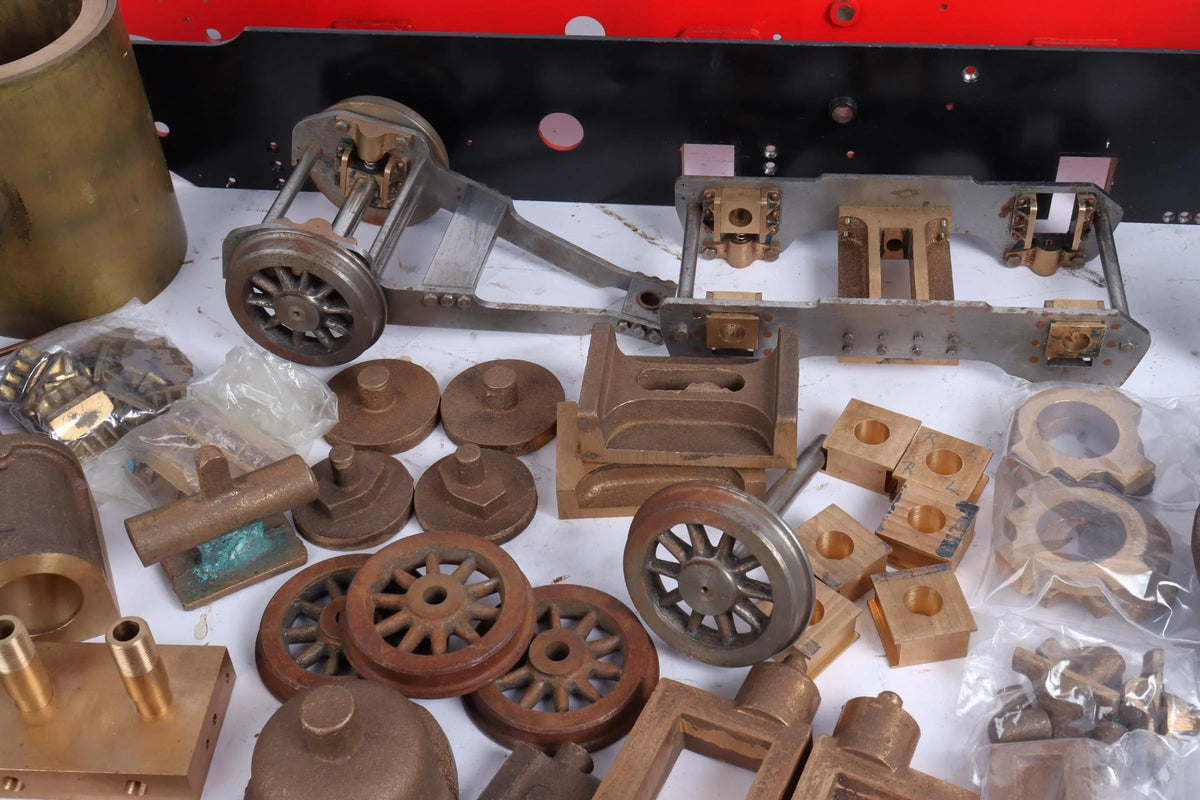 3 1/2 inch gauge Stanier 2-6-4T castings & boiler kit