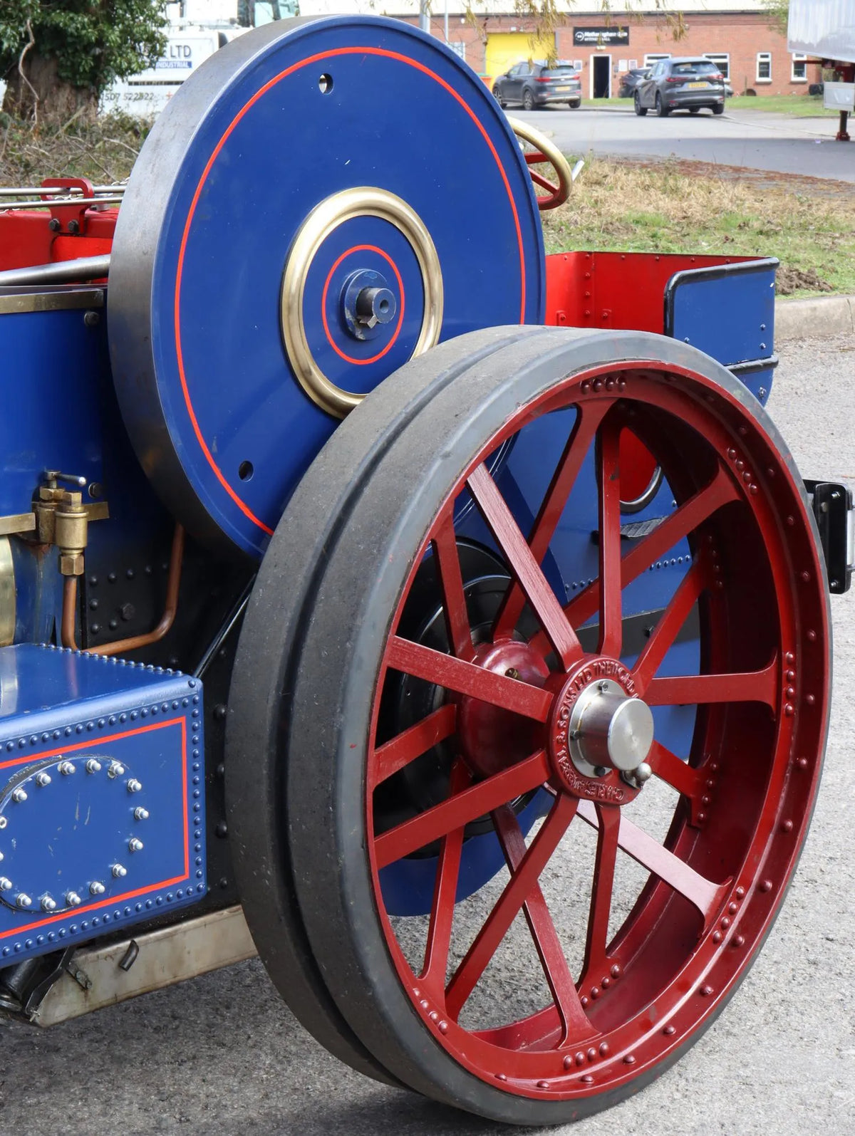 4 inch scale Burrell SCC traction engine