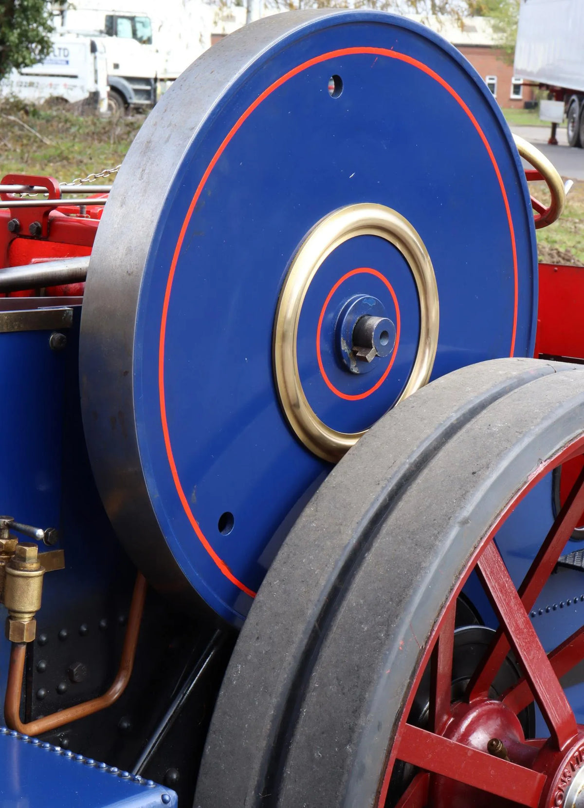 4 inch scale Burrell SCC traction engine