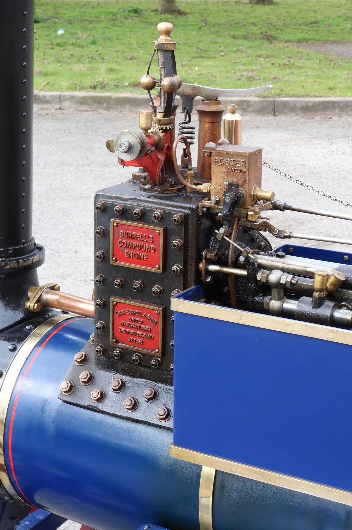 4 inch scale Burrell SCC traction engine