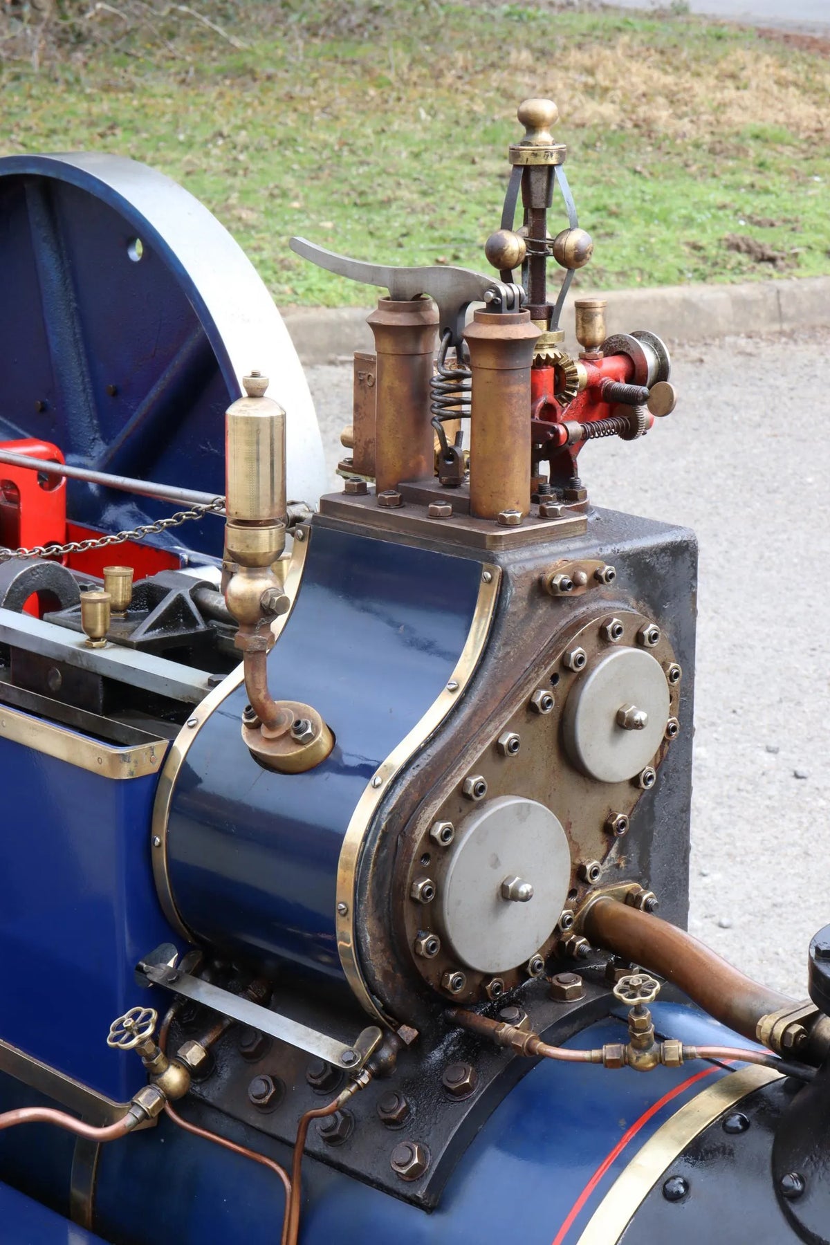 4 inch scale Burrell SCC traction engine