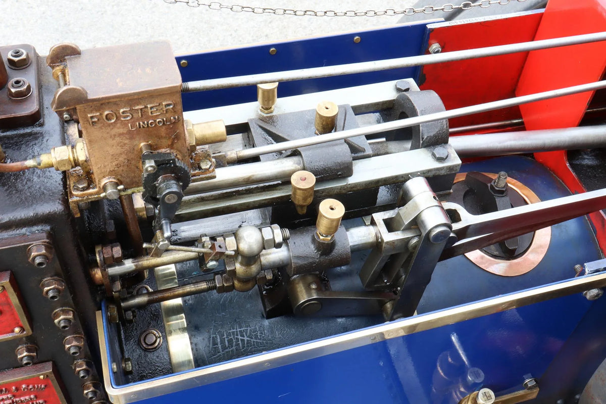4 inch scale Burrell SCC traction engine