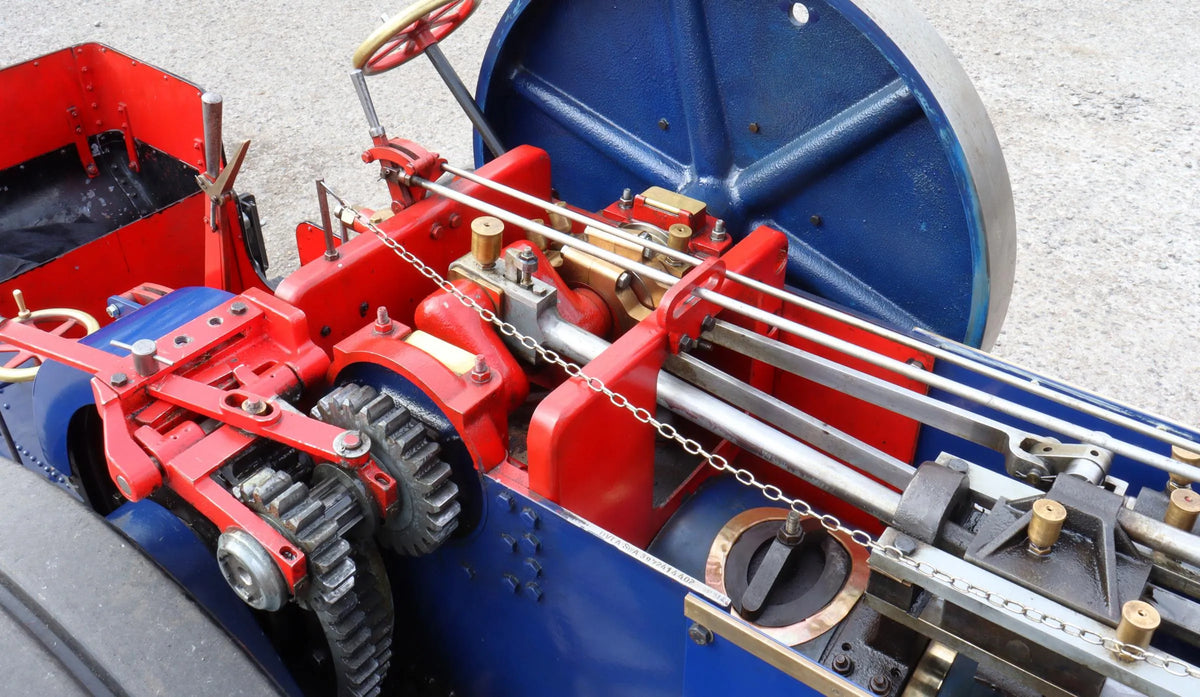 4 inch scale Burrell SCC traction engine