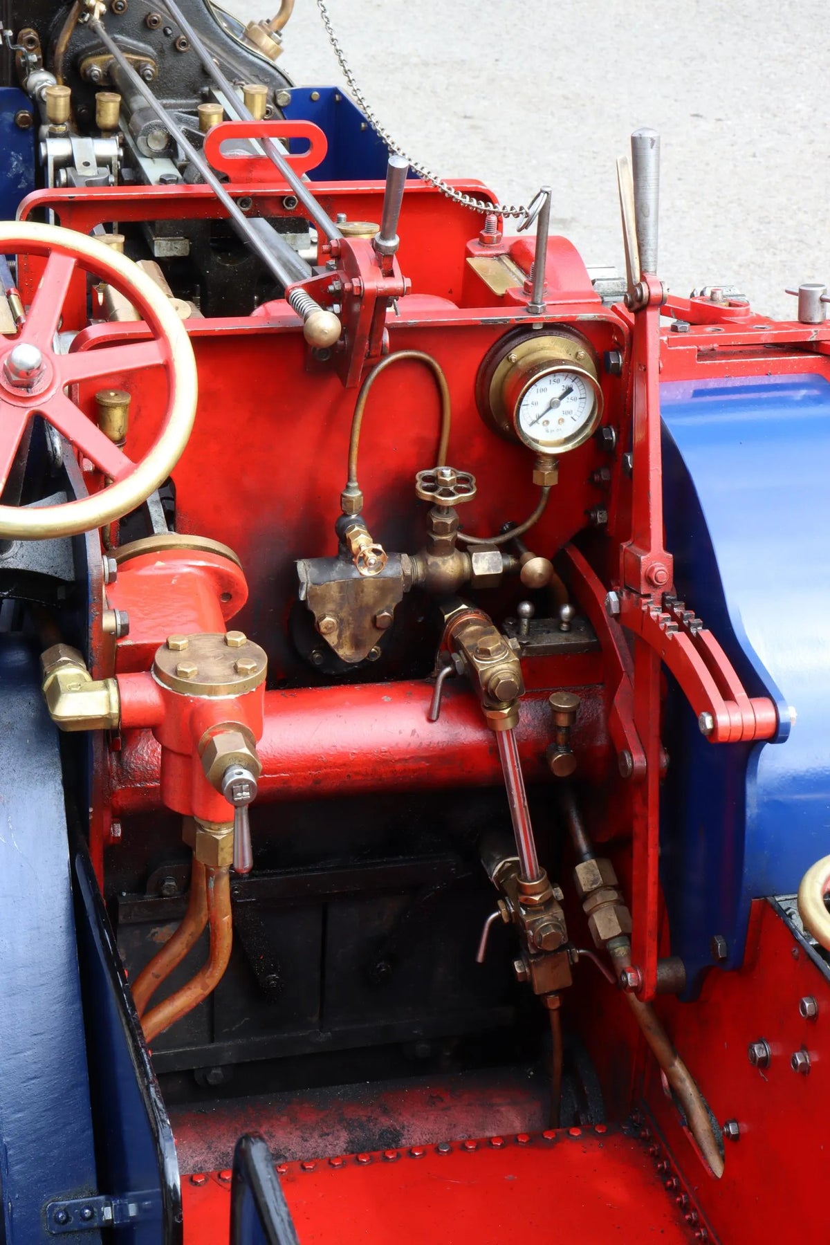 4 inch scale Burrell SCC traction engine