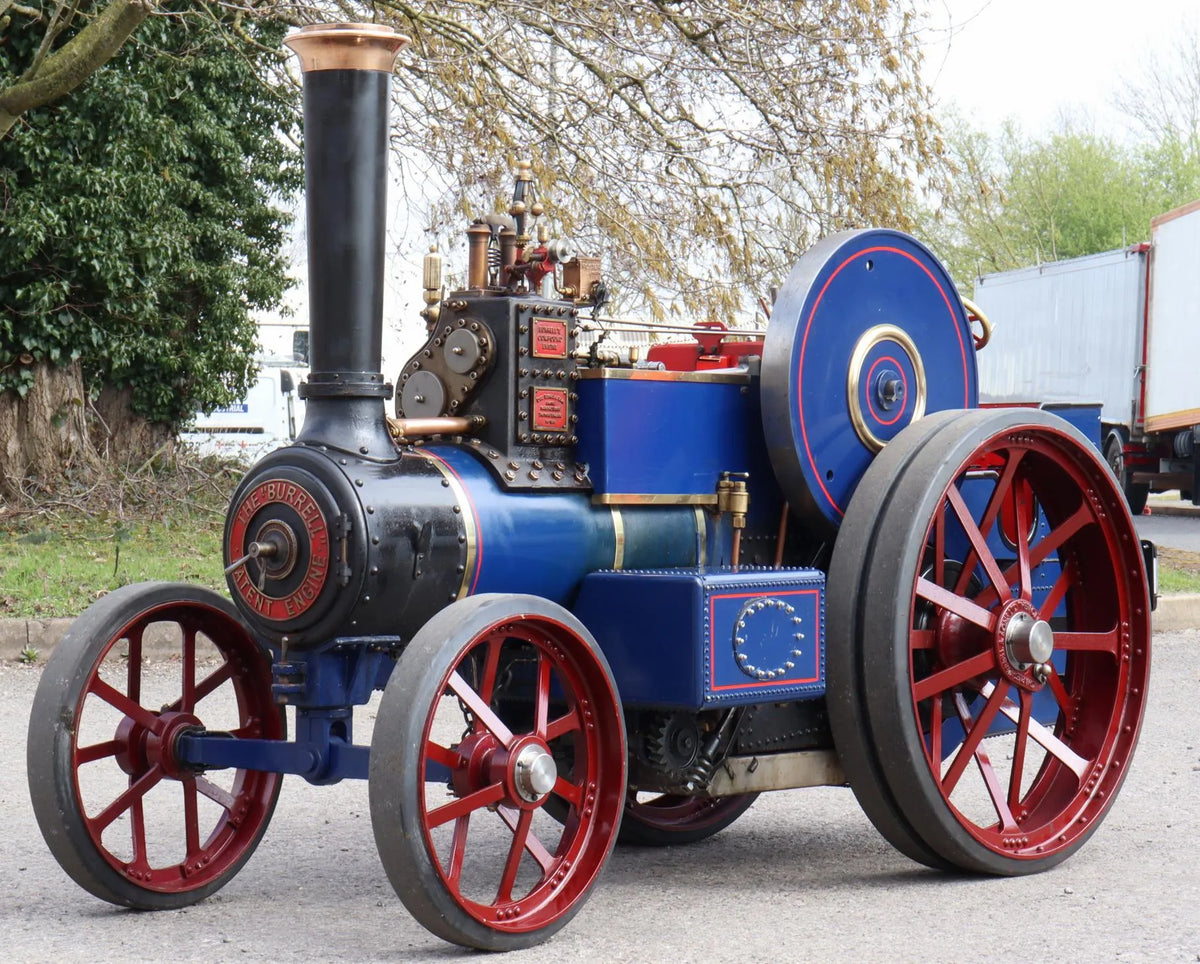 4 inch scale Burrell SCC traction engine