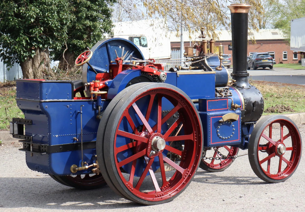 4 inch scale Burrell SCC traction engine