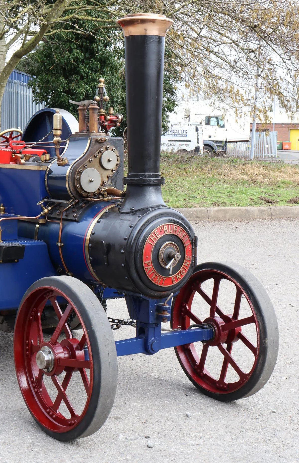 4 inch scale Burrell SCC traction engine
