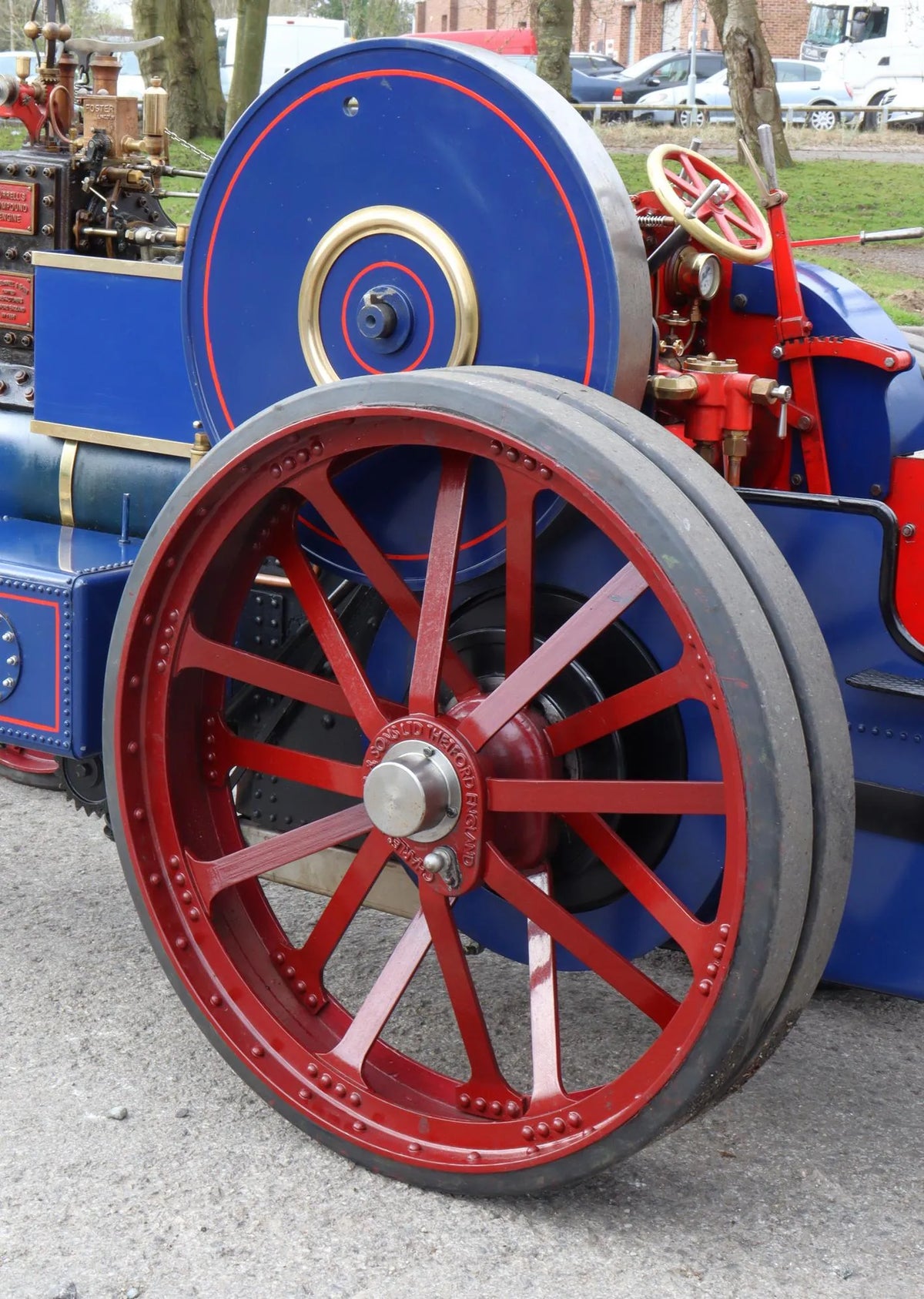 4 inch scale Burrell SCC traction engine