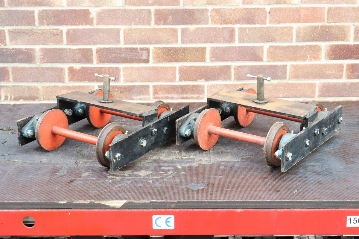 Pair 7 1/4 inch gauge bogies