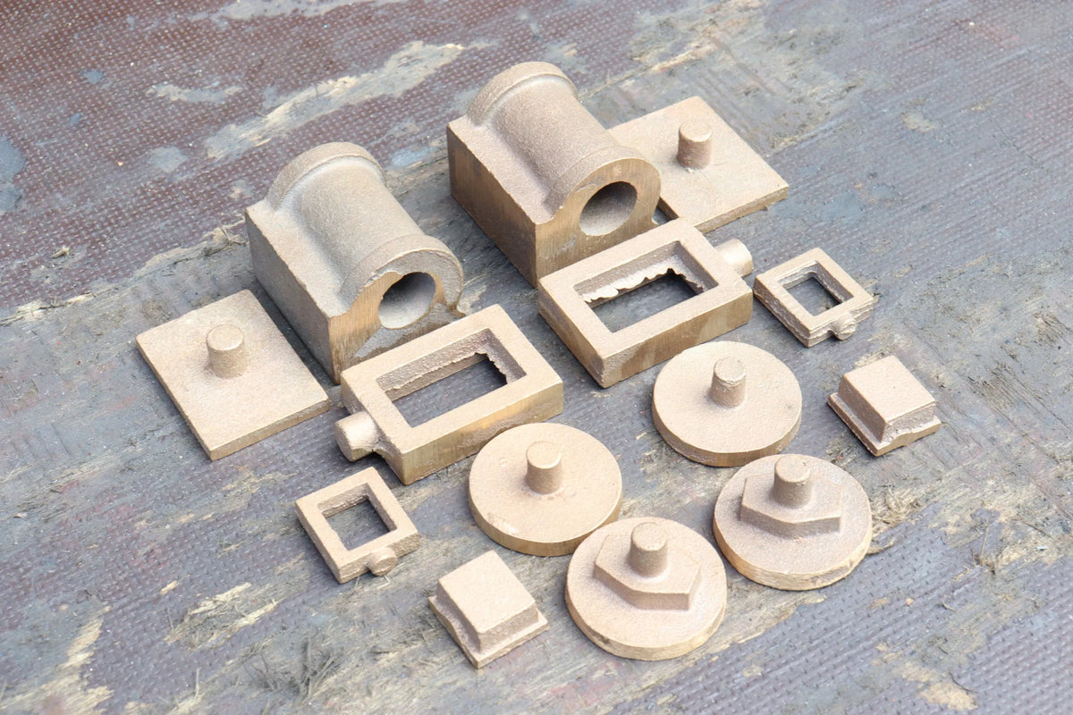 3 1/2 inch gauge Virginia 4-4-0 cylinders