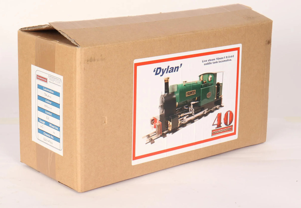 32mm/45mm narrow gauge Roundhouse "Dylan" 0-4-0T