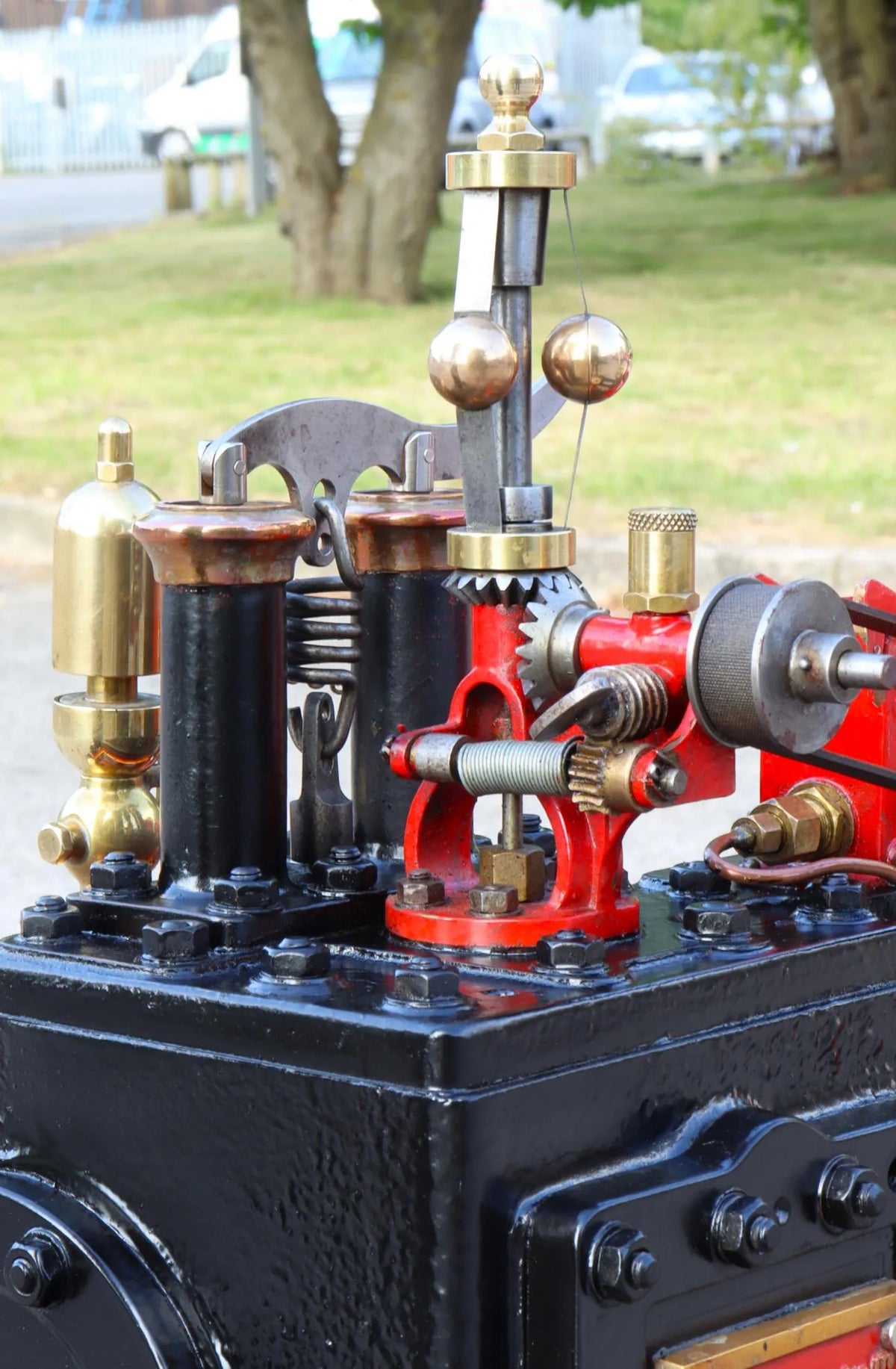 4 inch scale Burrell agricultural engine