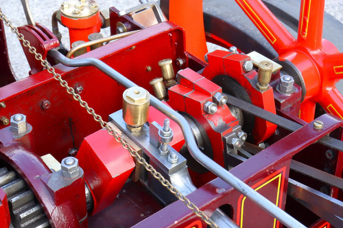 4 inch scale Burrell agricultural engine