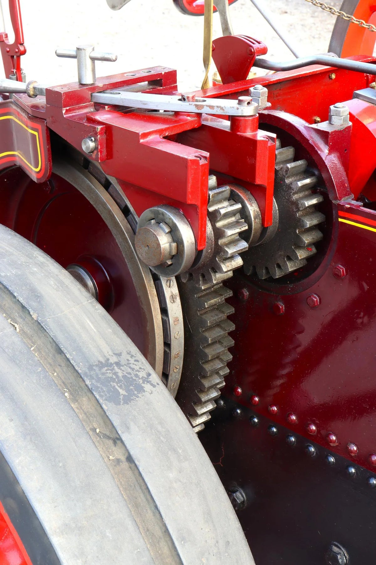 4 inch scale Burrell agricultural engine