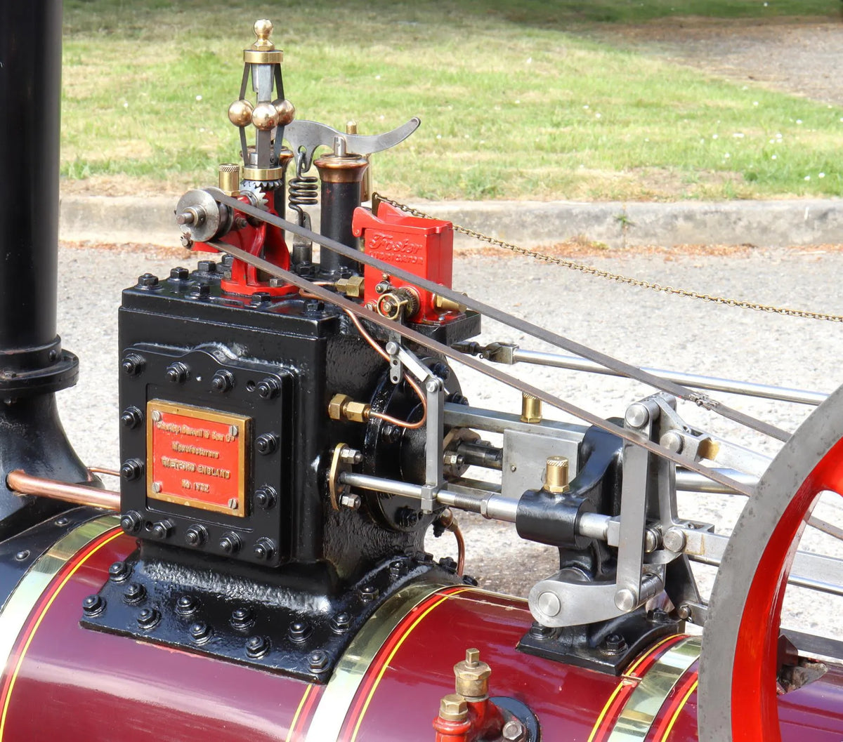 4 inch scale Burrell agricultural engine