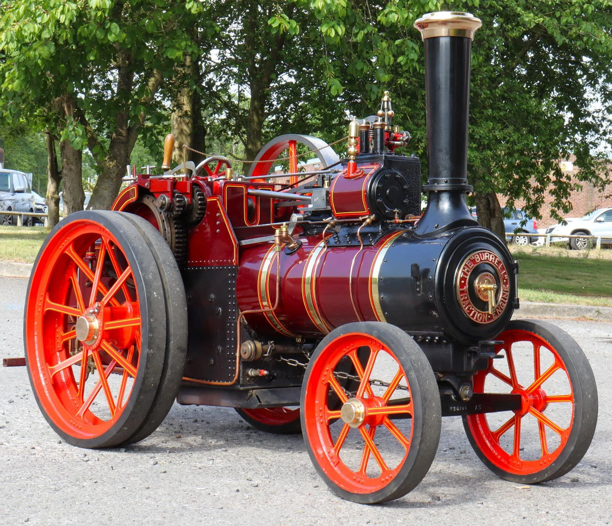 4 inch scale Burrell agricultural engine