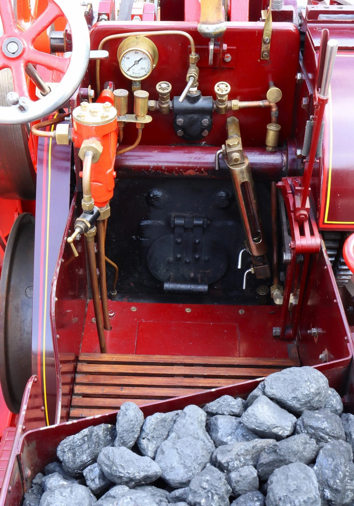 4 inch scale Burrell agricultural engine