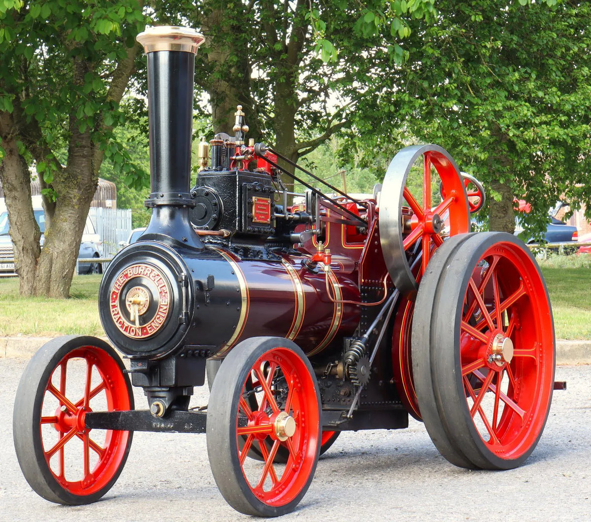 4 inch scale Burrell agricultural engine