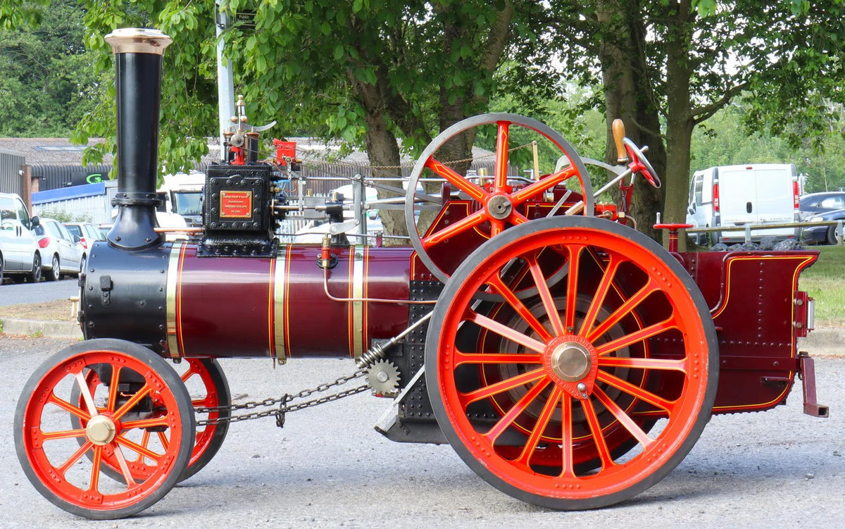 4 inch scale Burrell agricultural engine