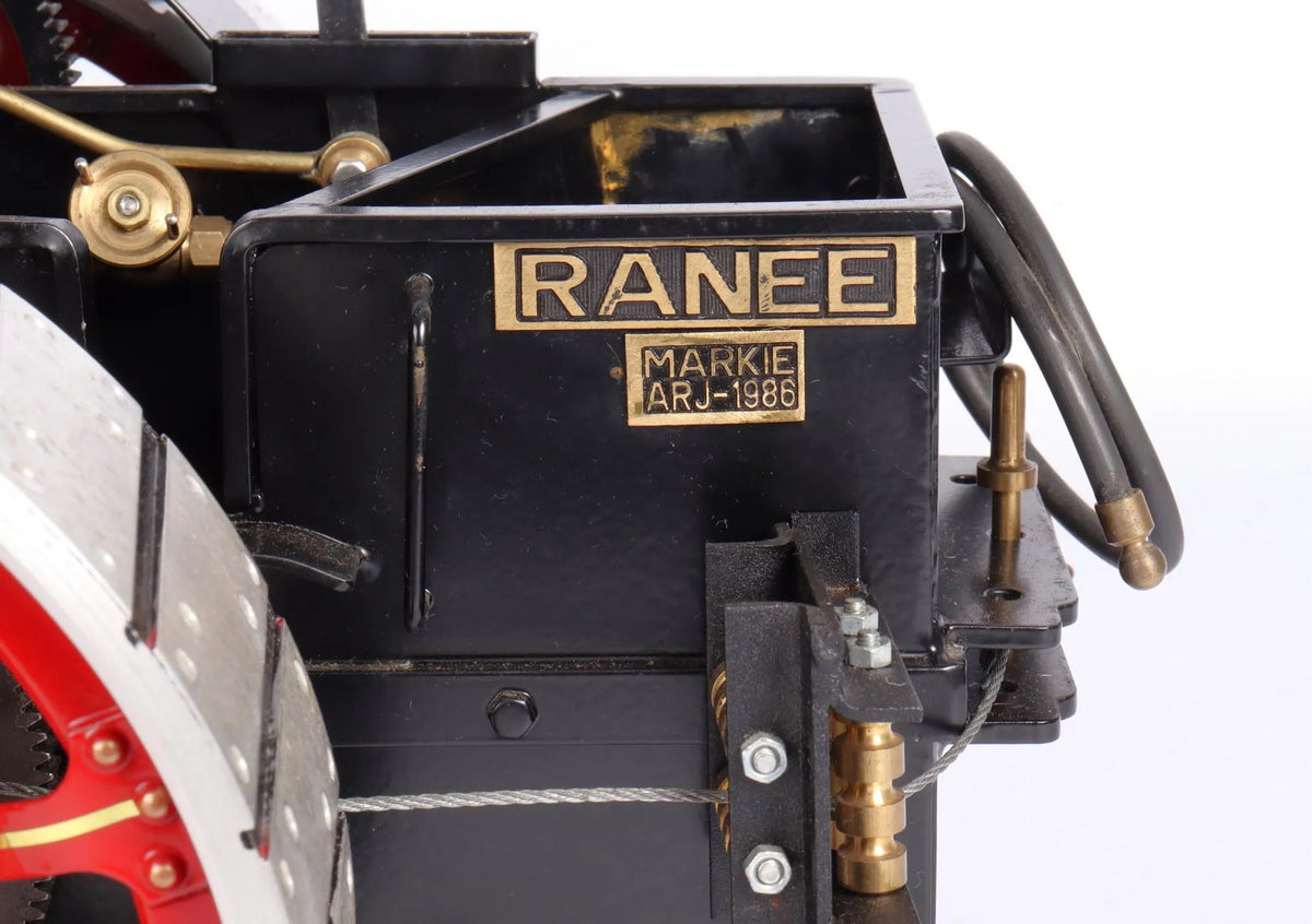 Pair of Markie Burrell Ploughing engines with water bowser & balance plough