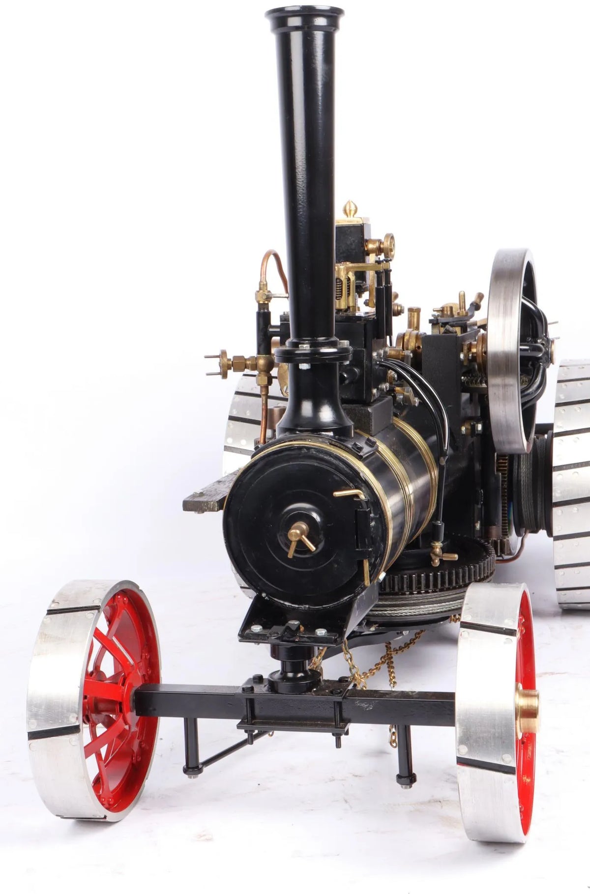 Pair of Markie Burrell Ploughing engines with water bowser & balance plough