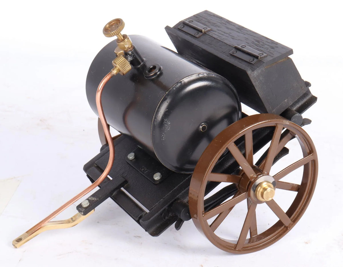 Pair of Markie Burrell Ploughing engines with water bowser & balance plough