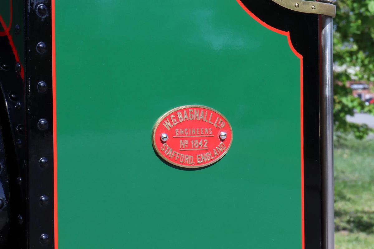 7 1/4 inch narrow gauge Bagnall 0-4-0ST "Cuckmere"