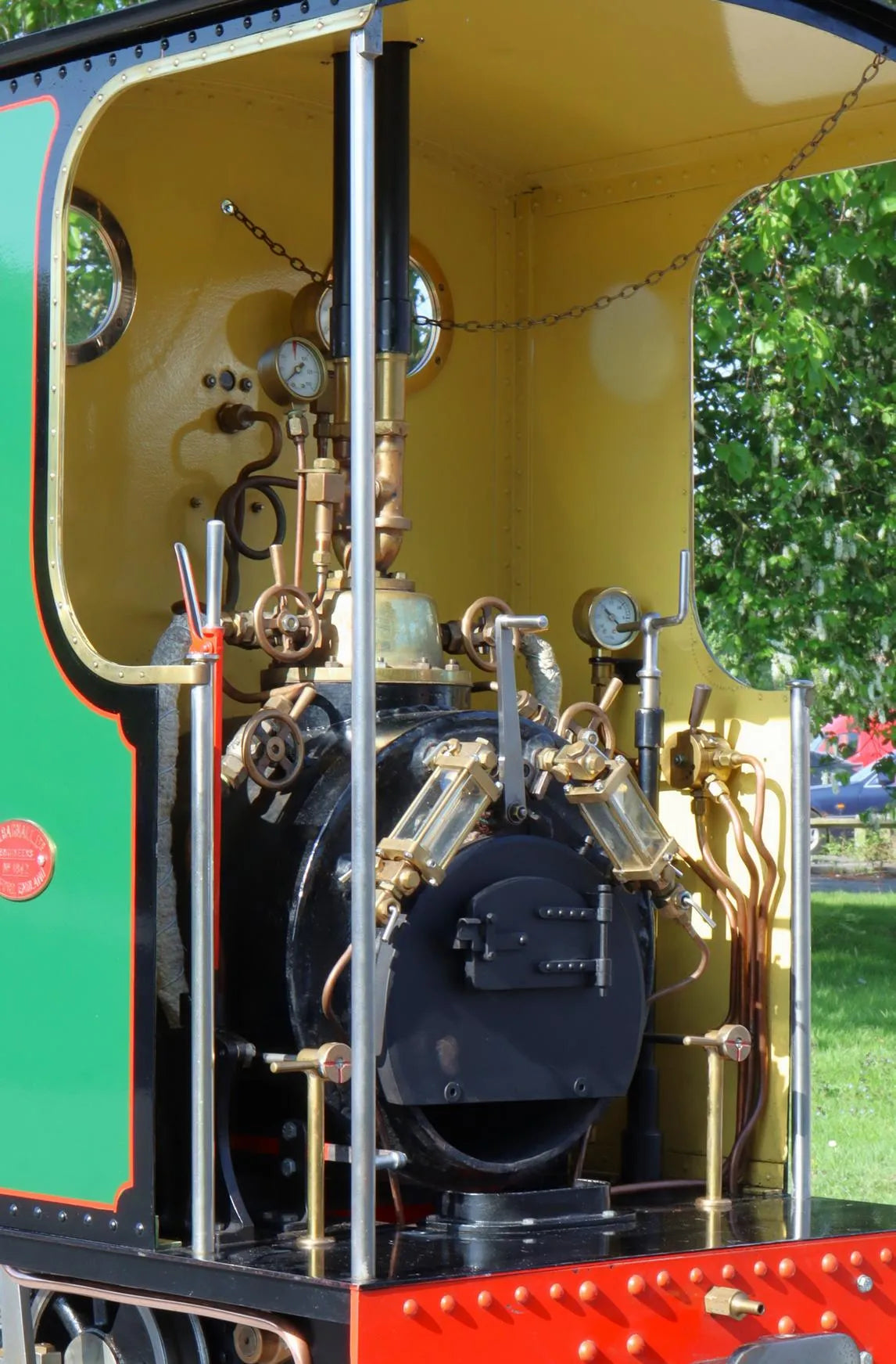 7 1/4 inch narrow gauge Bagnall 0-4-0ST "Cuckmere"