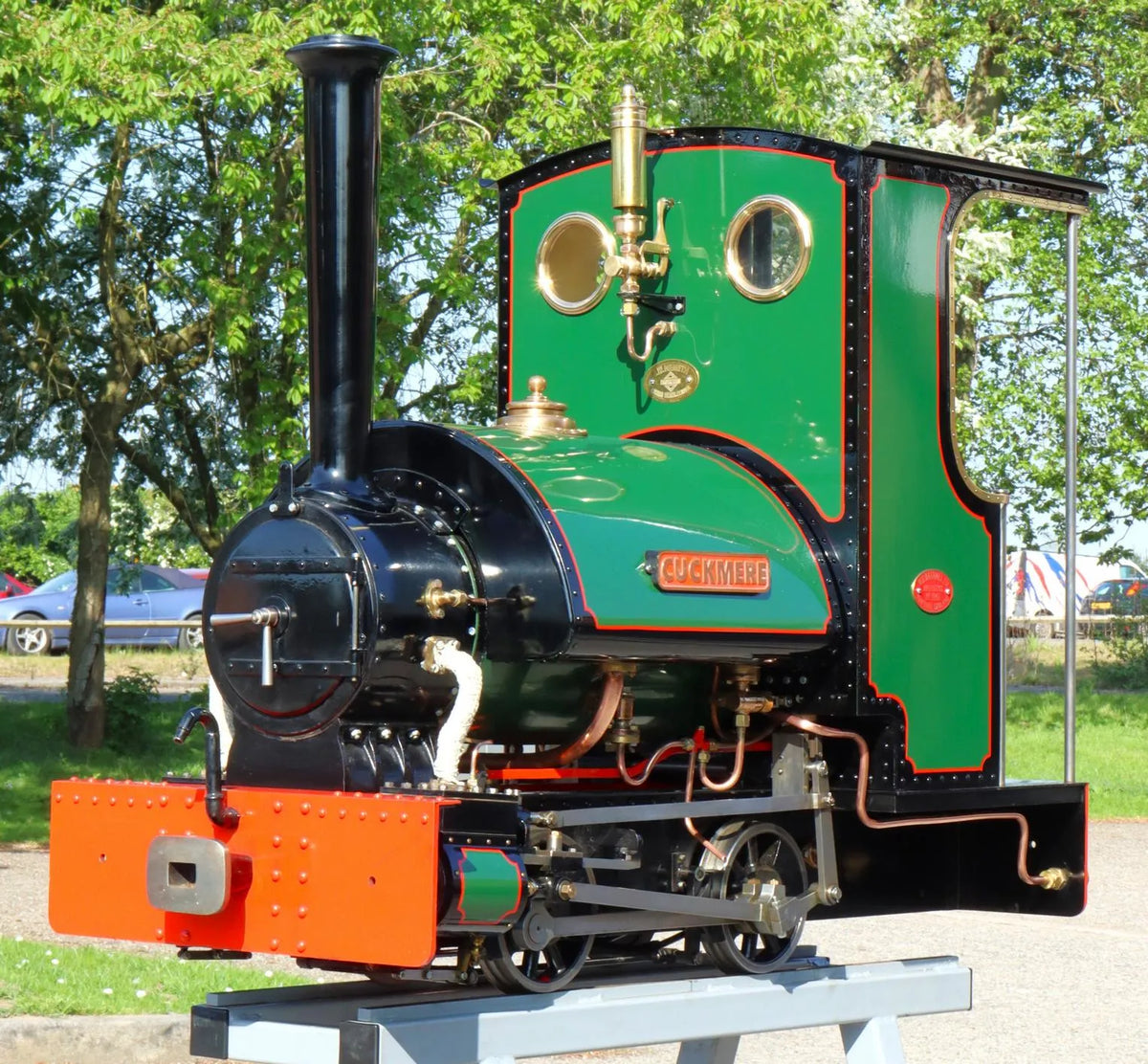 7 1/4 inch narrow gauge Bagnall 0-4-0ST "Cuckmere"