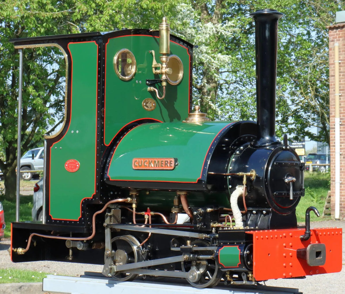 7 1/4 inch narrow gauge Bagnall 0-4-0ST "Cuckmere"