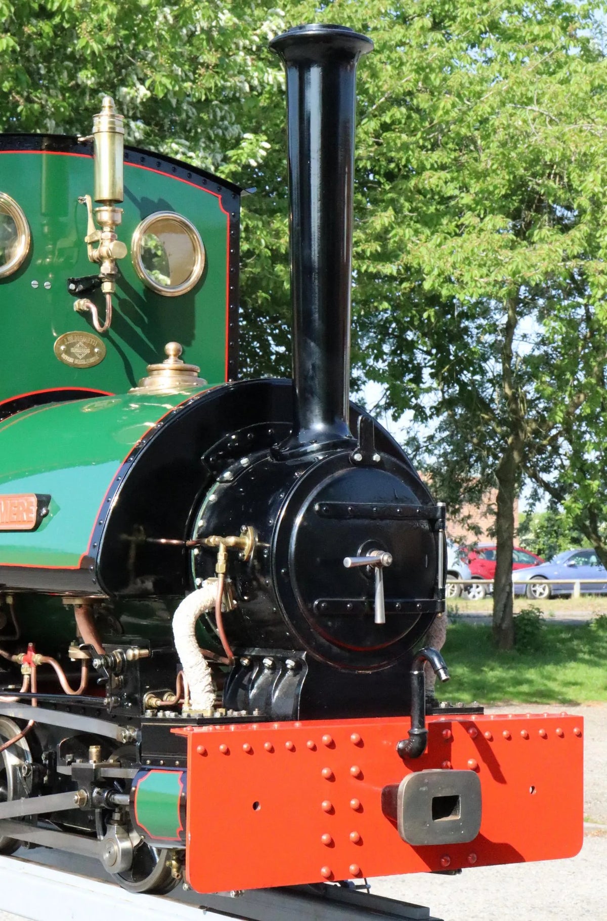 7 1/4 inch narrow gauge Bagnall 0-4-0ST "Cuckmere"