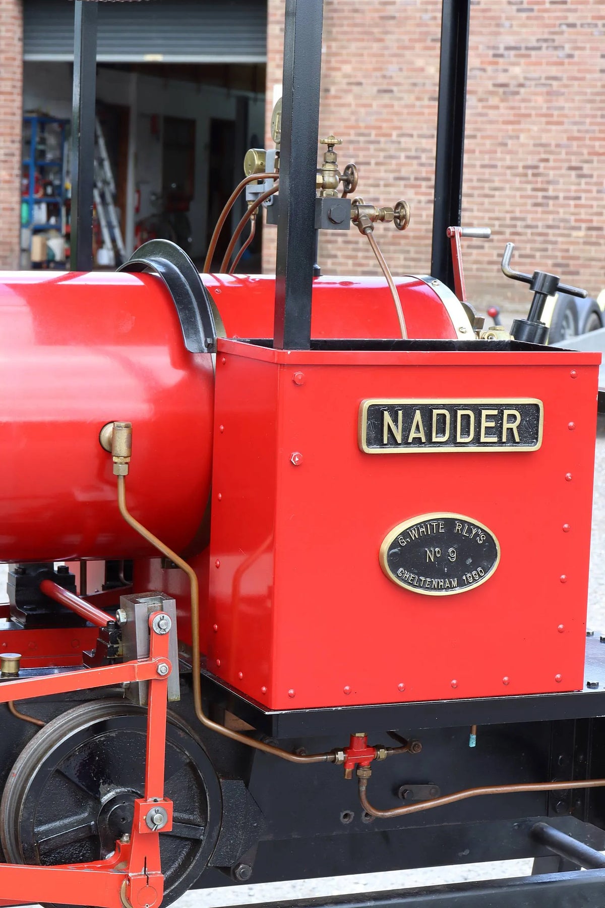 7 1/4 inch gauge Romulus 0-4-0T