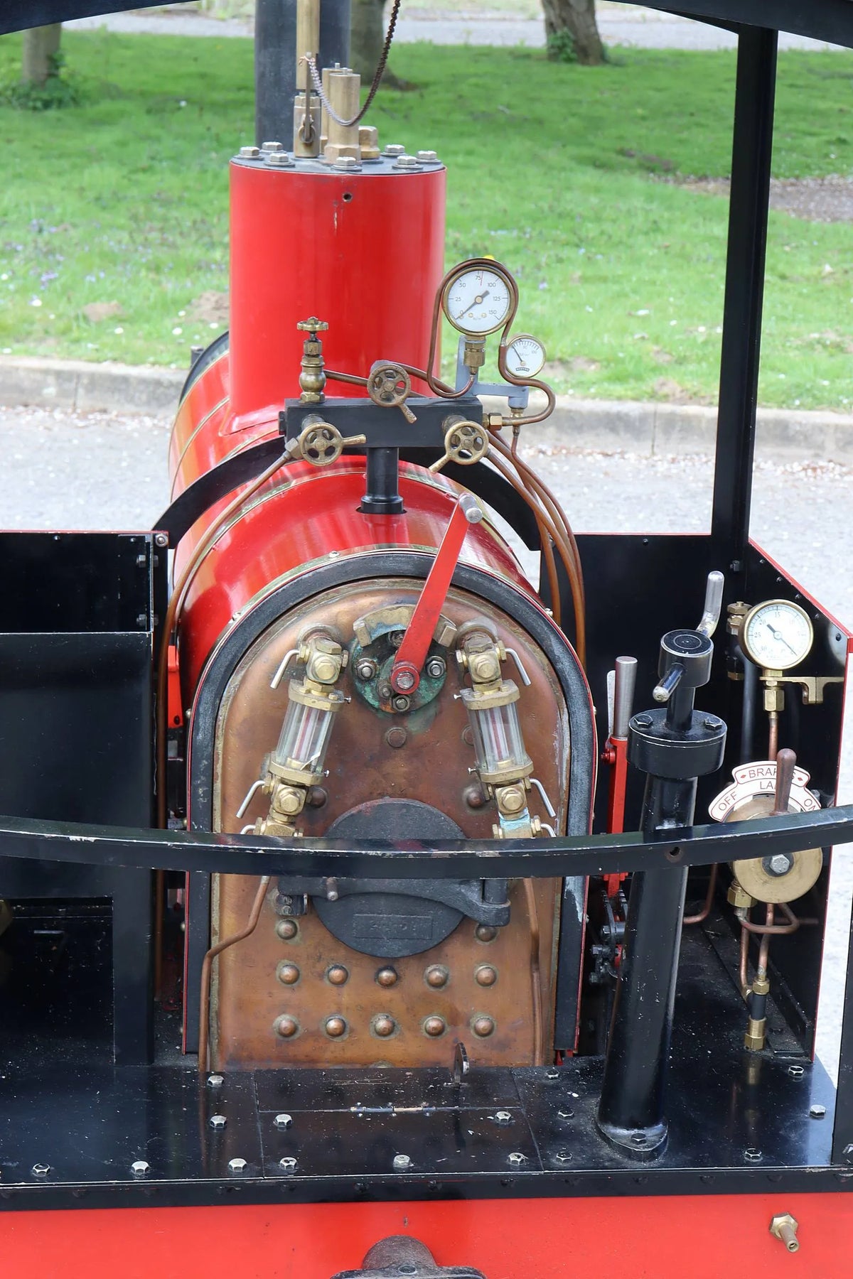 7 1/4 inch gauge Romulus 0-4-0T