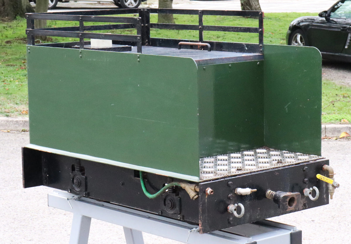 7 1/4 inch narrow gauge 4-wheel tender