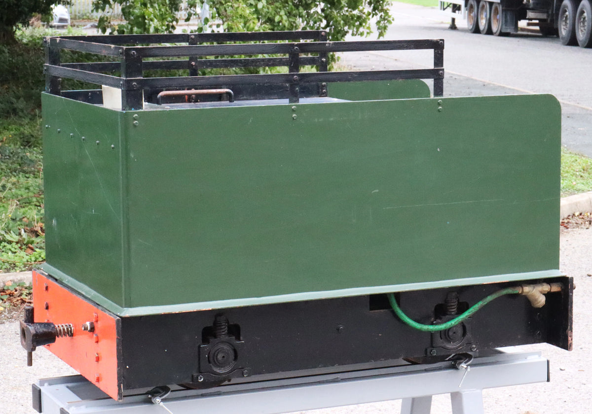7 1/4 inch narrow gauge 4-wheel tender
