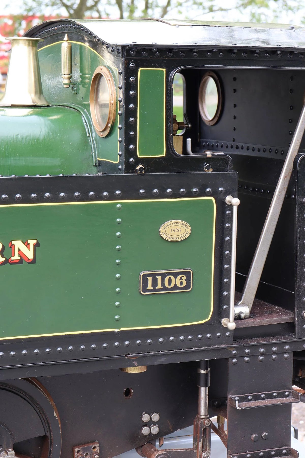 7 1/4 inch gauge GWR 11XX 0-4-0T
