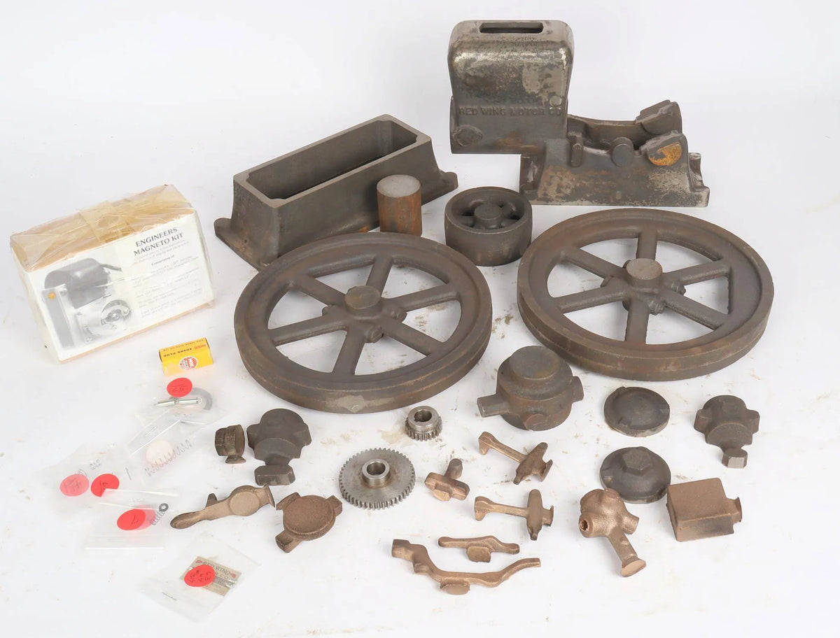 5hp Red Wing castings with Minimag and spark plug