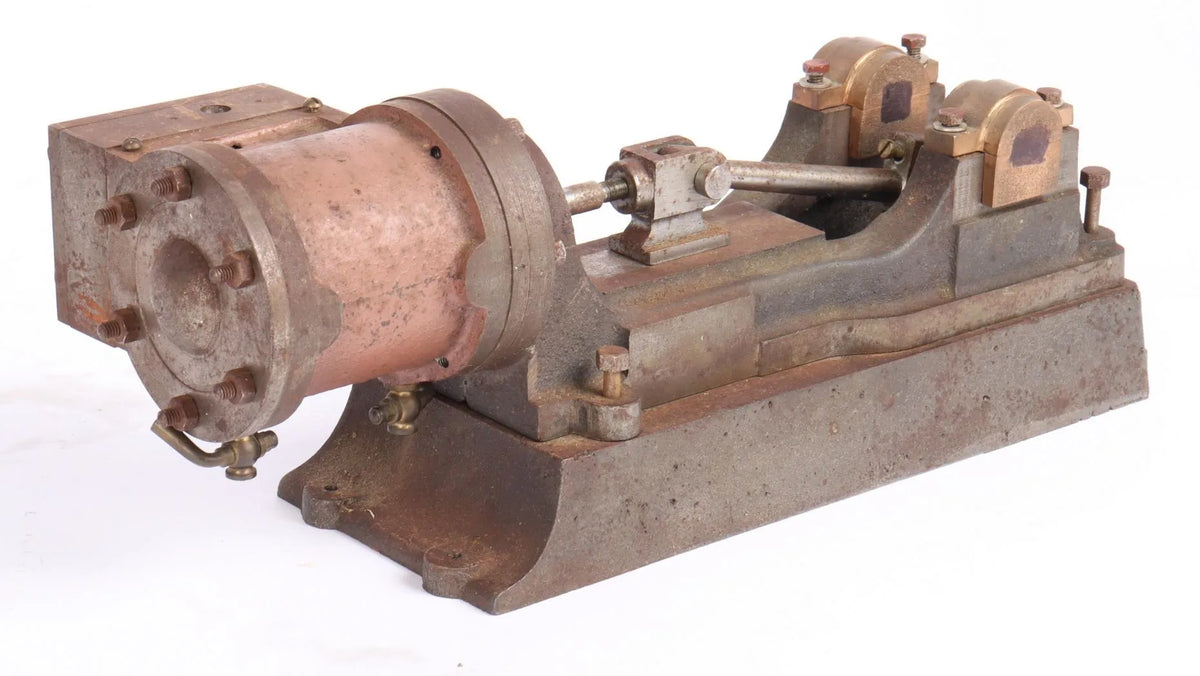 Part-built Stuart No.9 mill engine