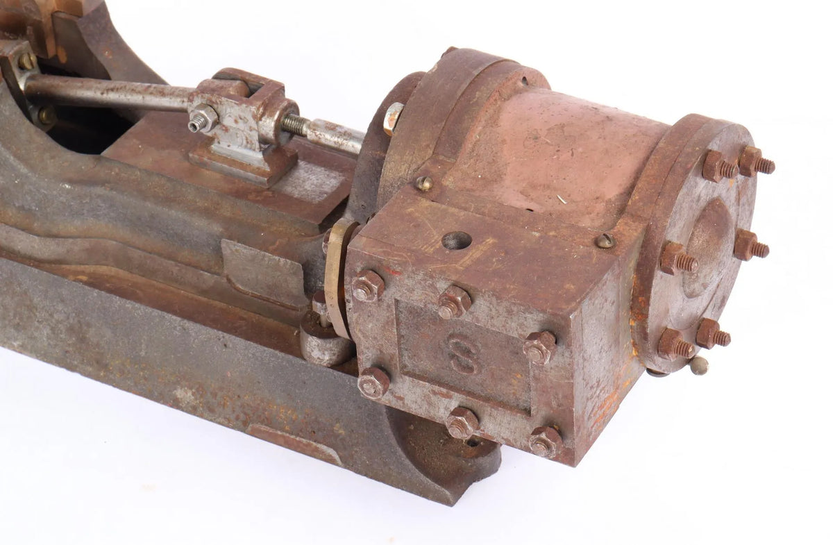 Part-built Stuart No.9 mill engine