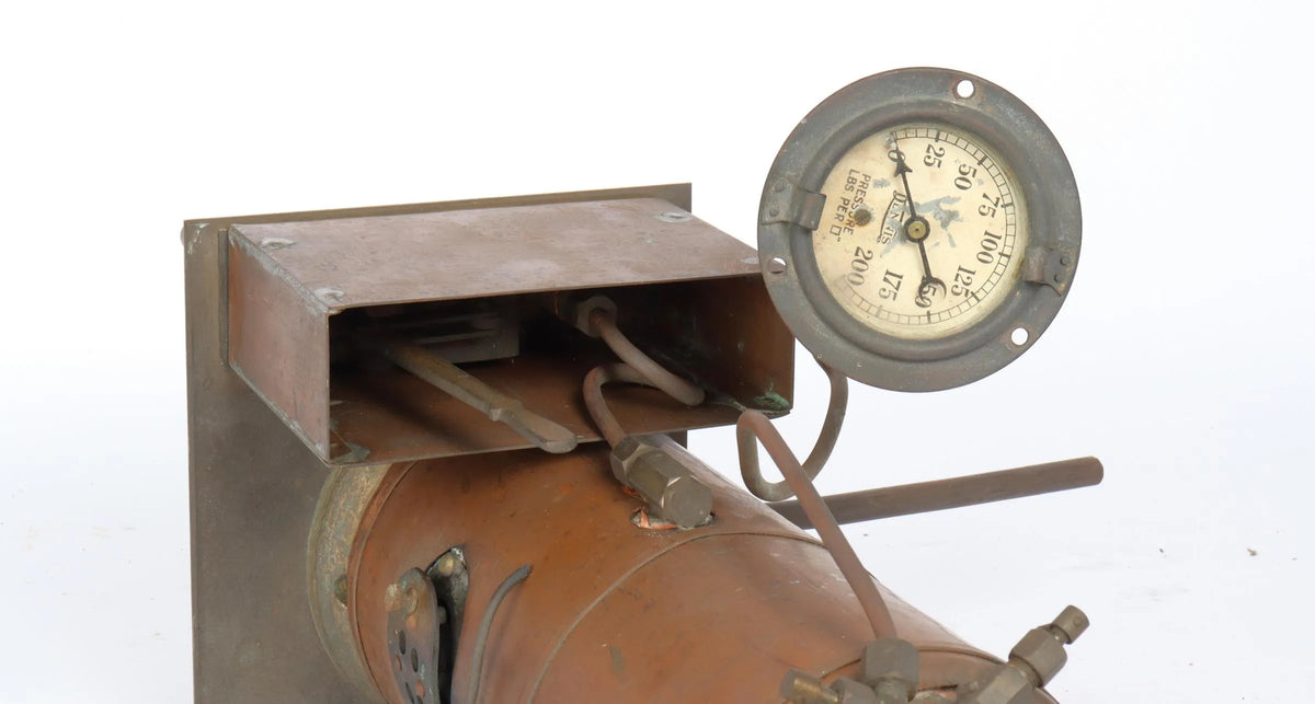 Vertical cross tube boiler