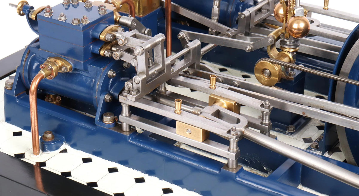 Twin Victoria mill engine with Meyer expansion gear