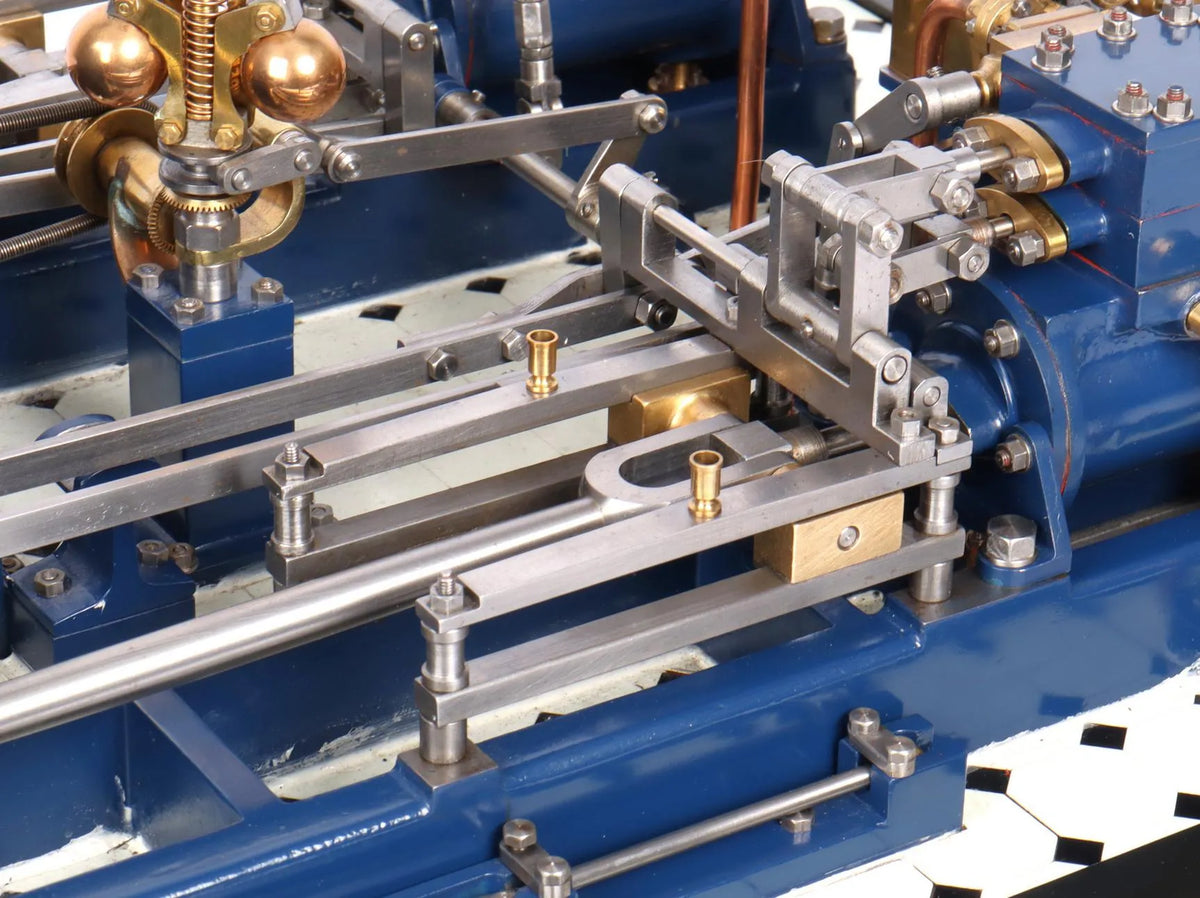 Twin Victoria mill engine with Meyer expansion gear