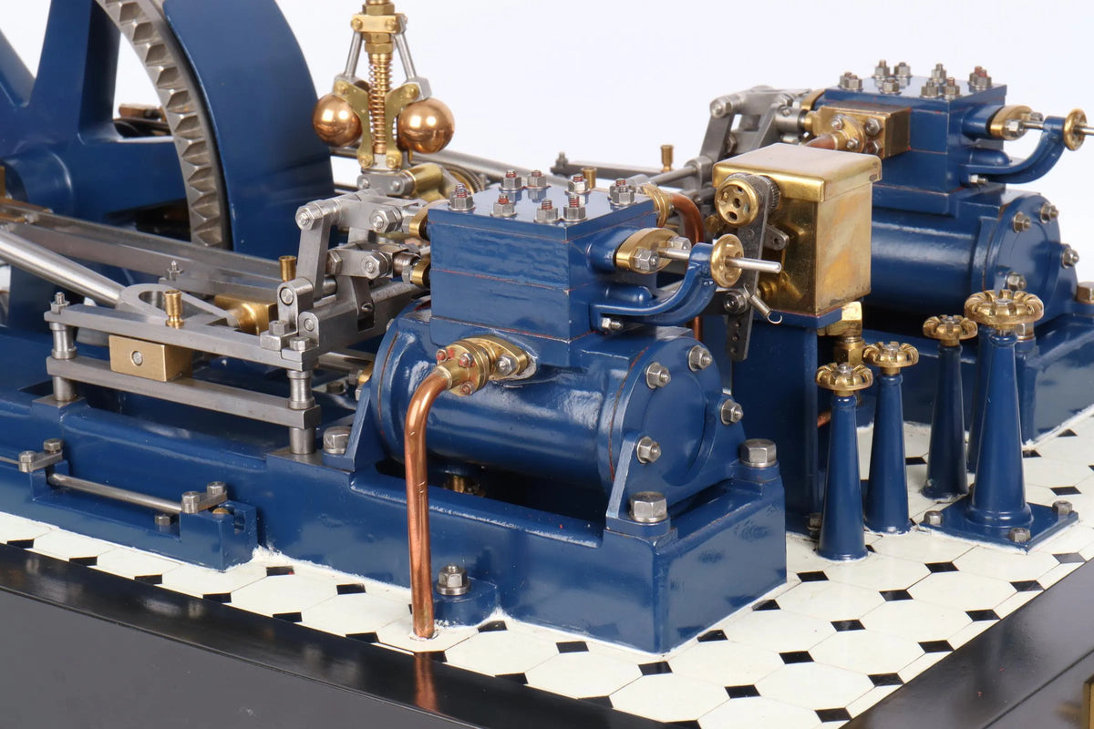 Twin Victoria mill engine with Meyer expansion gear