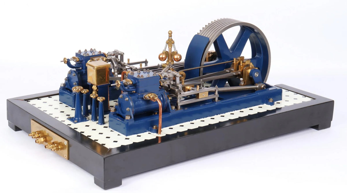 Twin Victoria mill engine with Meyer expansion gear