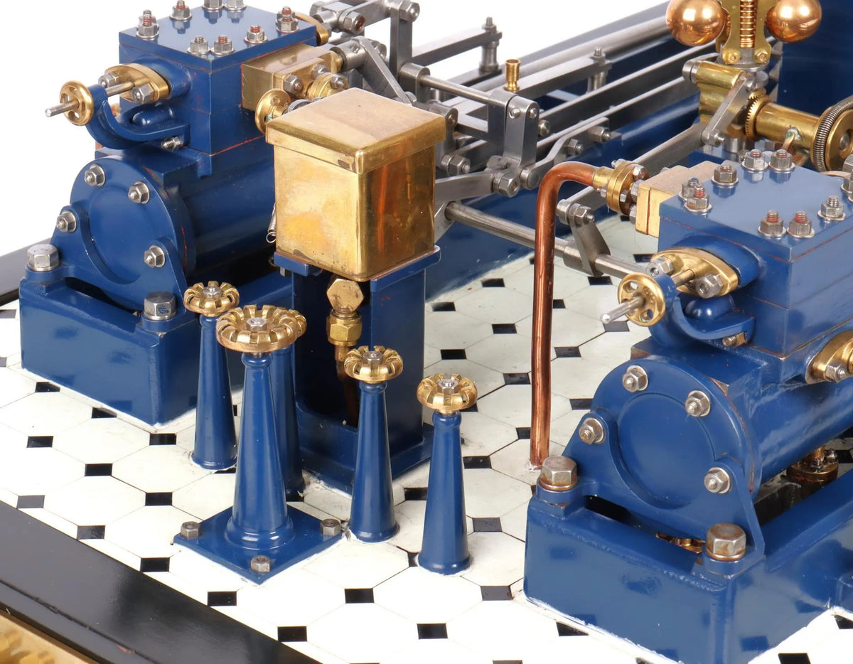 Twin Victoria mill engine with Meyer expansion gear