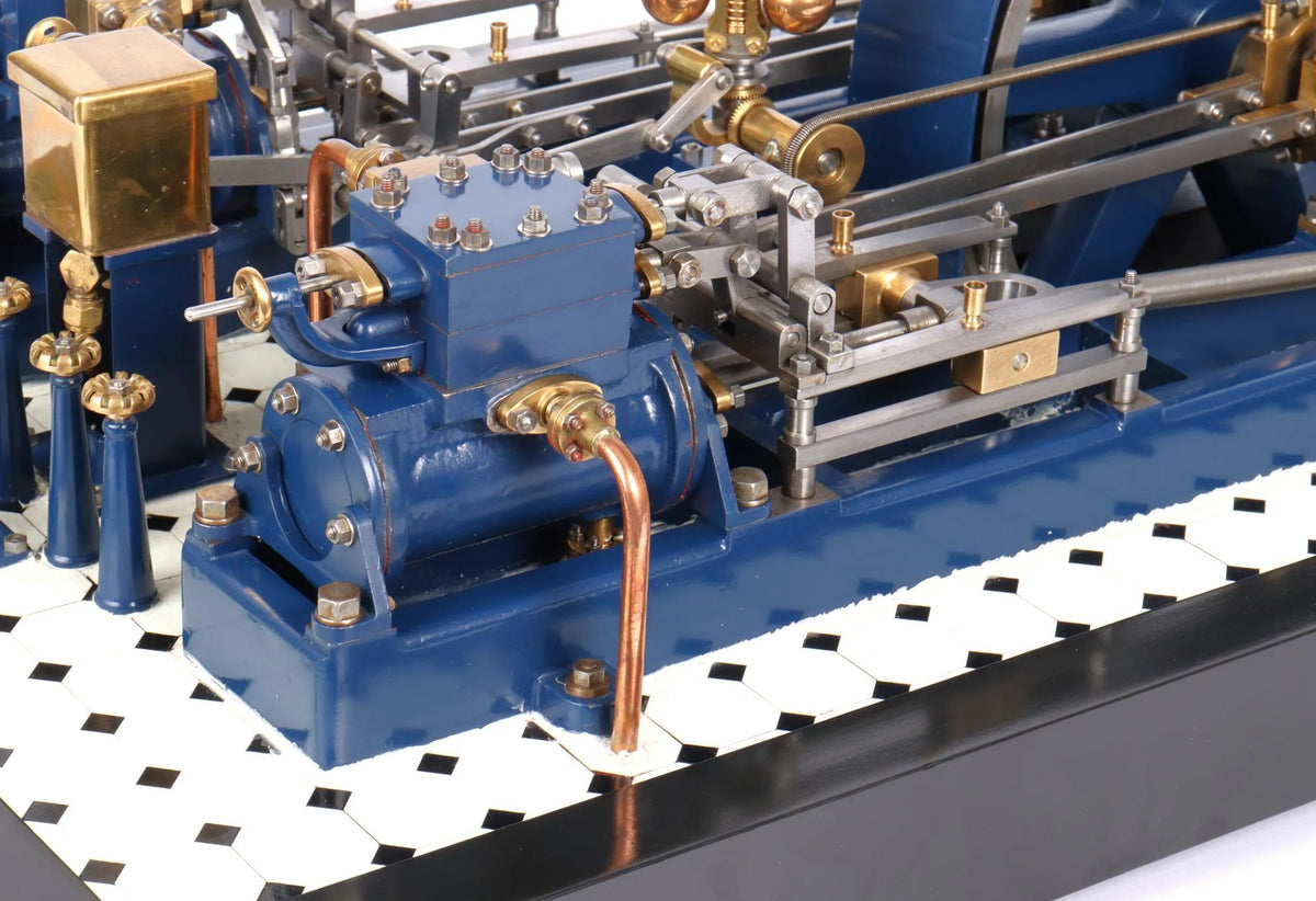 Twin Victoria mill engine with Meyer expansion gear
