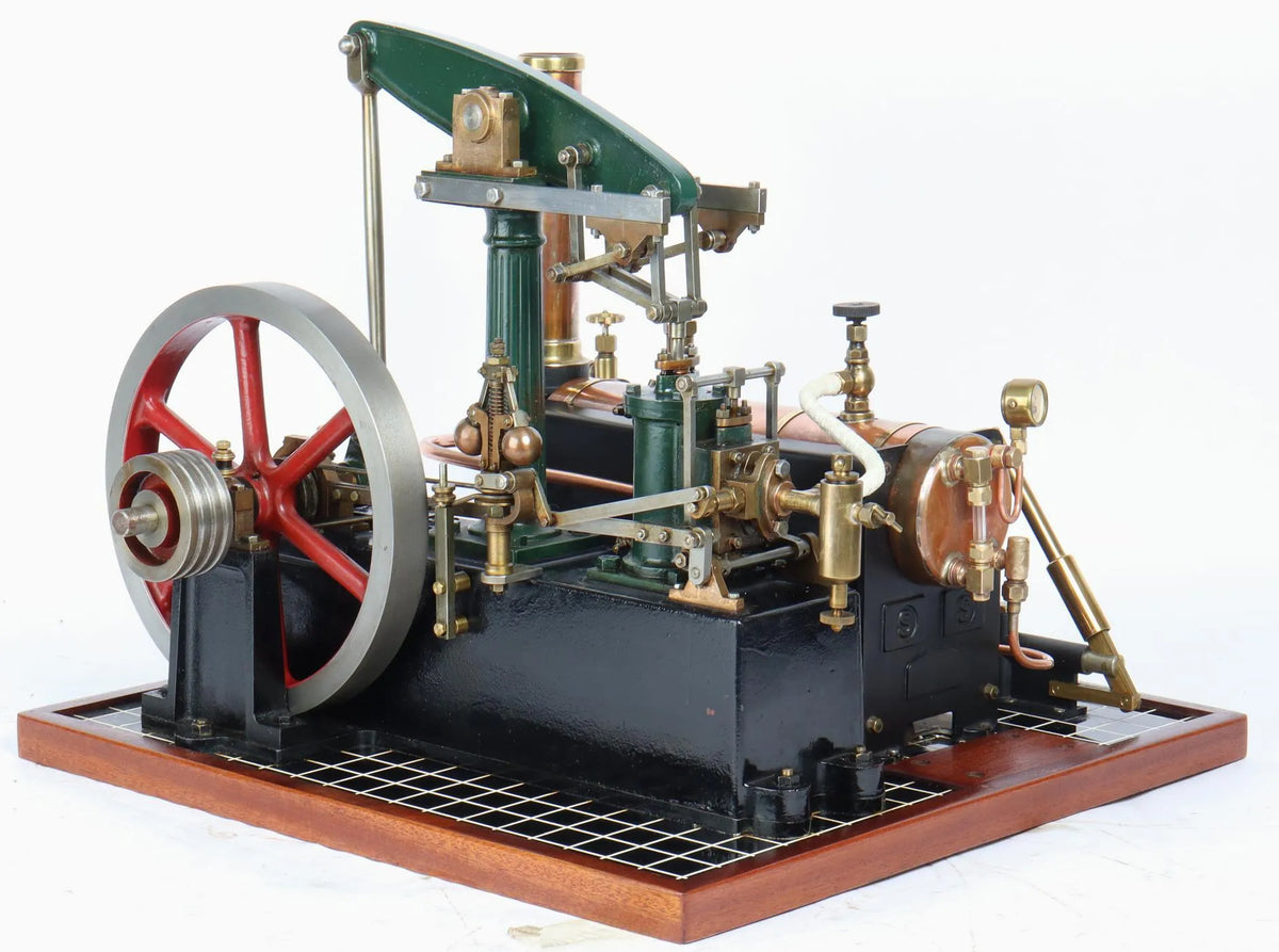 Stuart beam engine steam plant