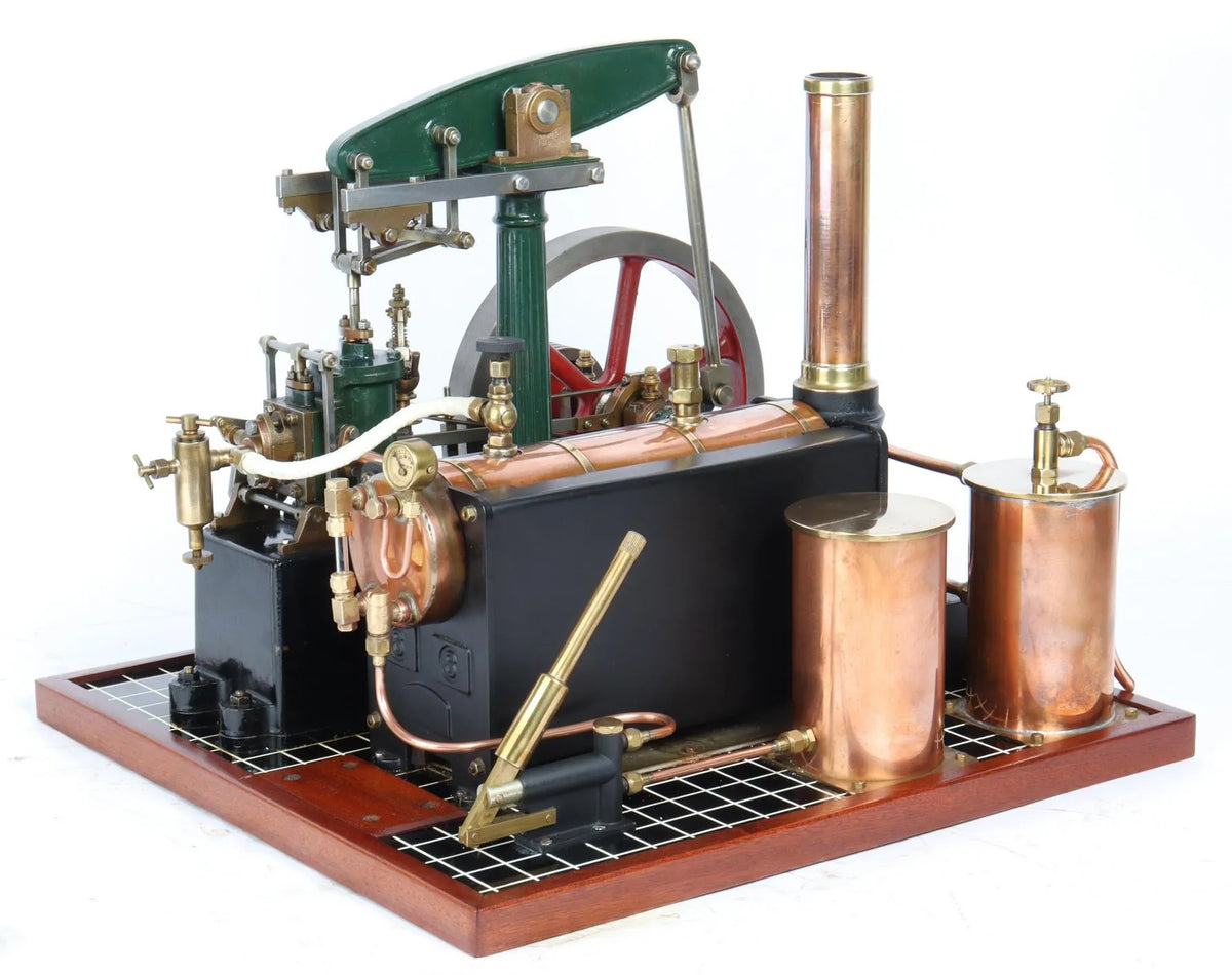 Stuart beam engine steam plant