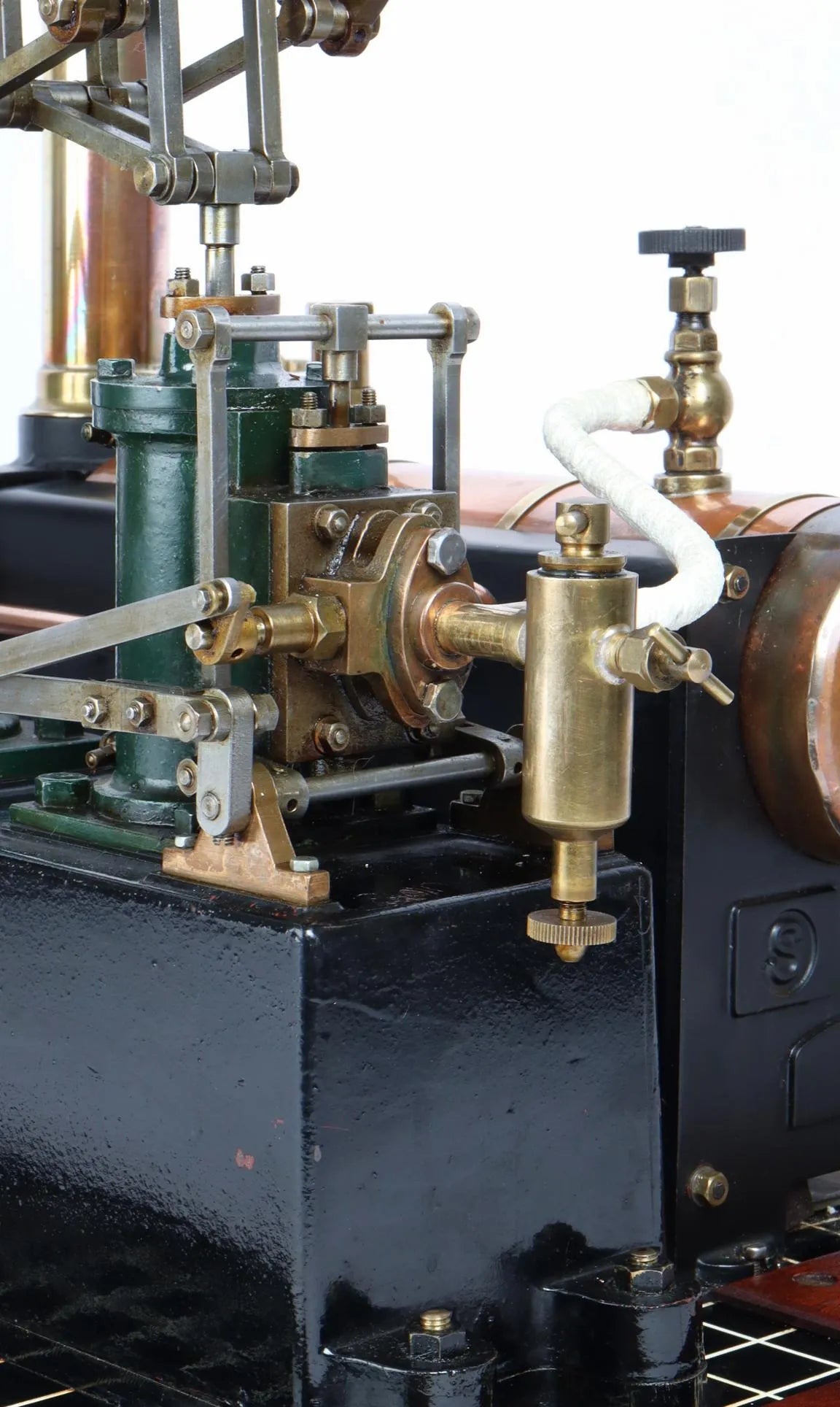Stuart beam engine steam plant